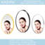 Chachi Metal Oval Mirror-1896629929