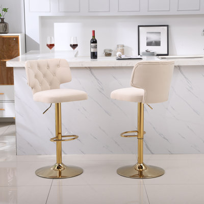 Tabouret pivotant à hauteur réglable Jervaris