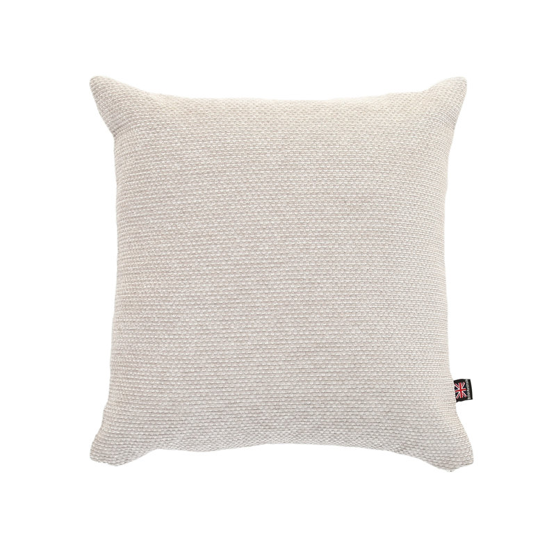 Alto Square Cushion, 55 x 55cm, Silver