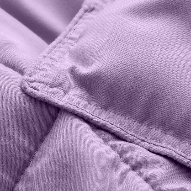 Ensemble d'édredon ultra-doux toutes saisons, Lavande, Édredon surdimensionné pour grand lit et 2 taies