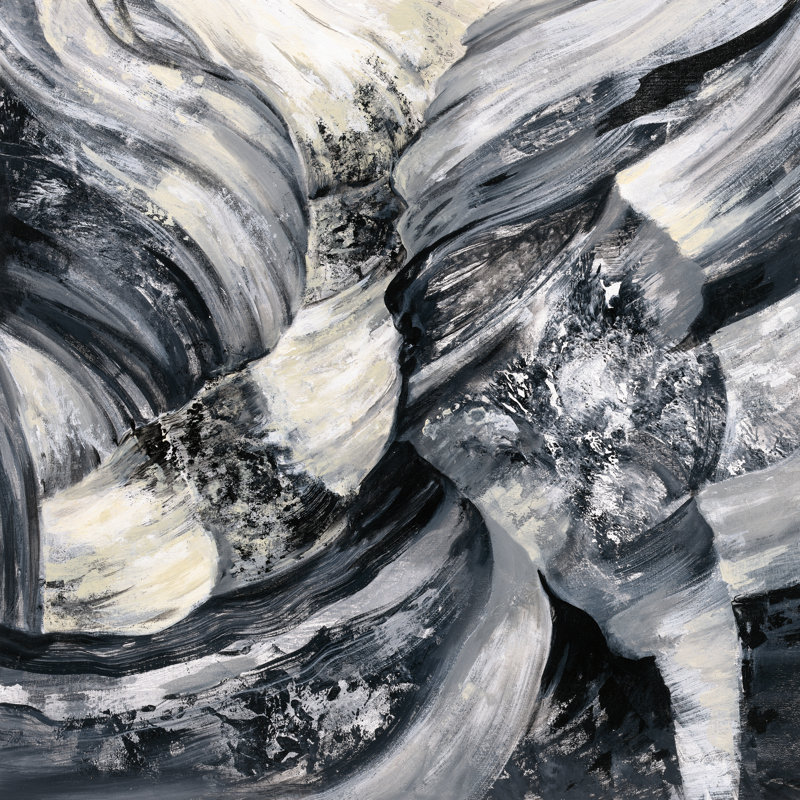 Tehani Graphic Canyon I by Silvia Vassileva - Wrapped Canvas Print, 12" H x 12" W, No Mat, Wrapped Canvas