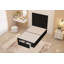 Asterin Divan Bed Base with 54" Floor Standing Headboard Plush Velvet-901826483-902508419-902508422