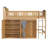 Twin Size Loft Bed-250591728