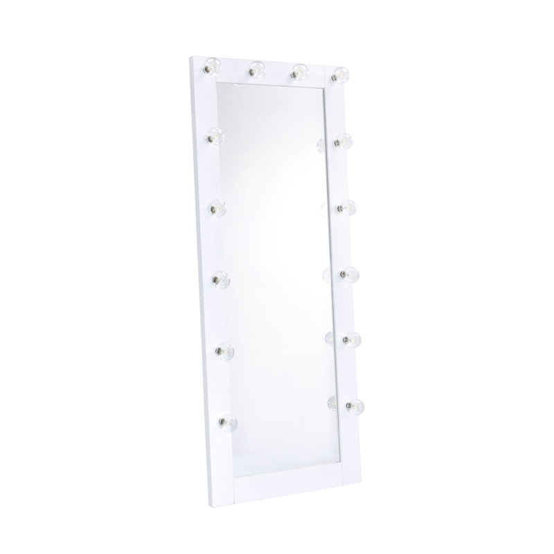 Miroir biseauté lumineux pleine longueur