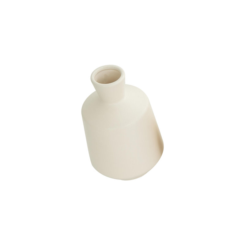 Mable Table Vase, White
