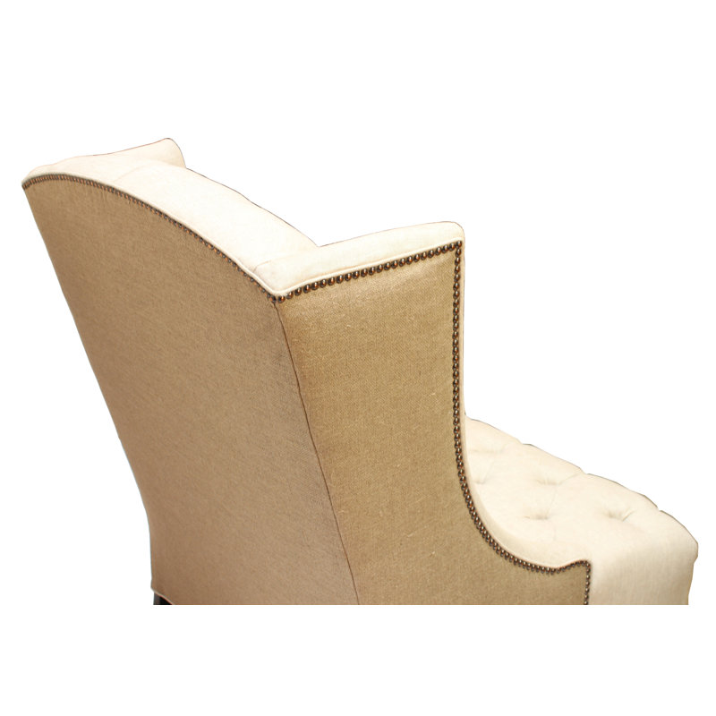 Fauteuil à oreilles Ryegate, Lin avoine