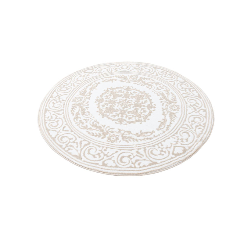Tapis Charlton Home® Hermitage, Rond 4 pi