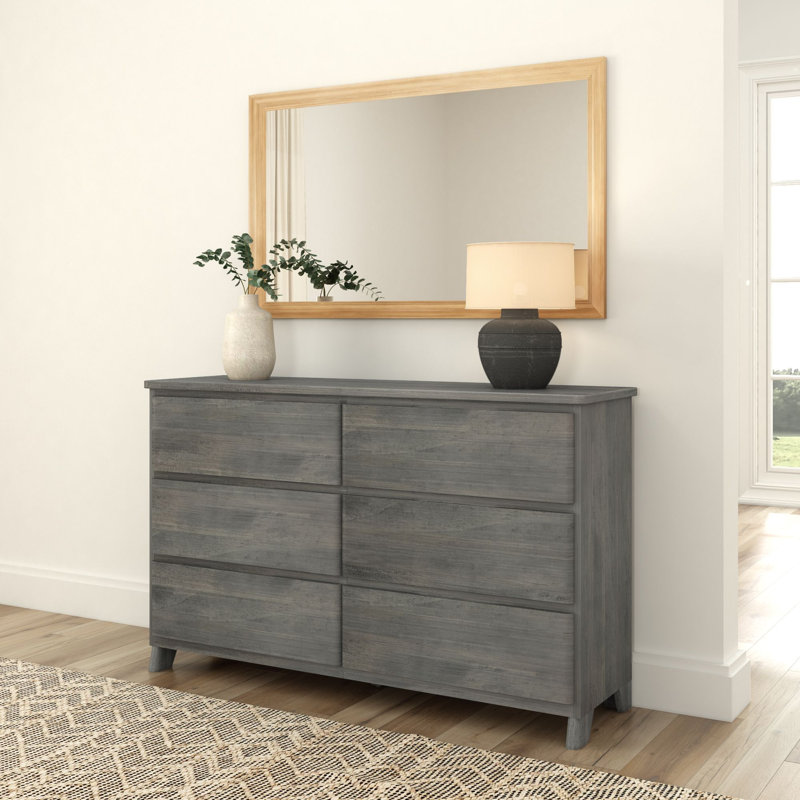 Commode 6 tiroirs Modern Farmhouse, Bois flottant
