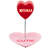 24" Tiered Candy Heart Cupcake Plate