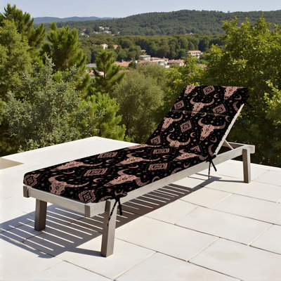  Coussin de patio 3 po Boho