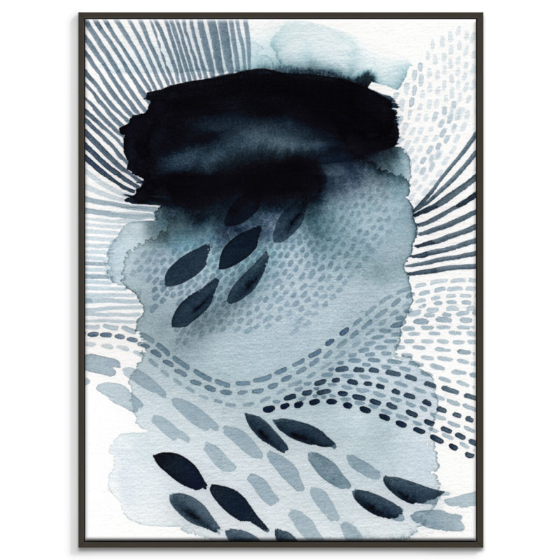 Renee Tohl - Print on Canvas, 51cm H x 41cm W, Black Floater Frame