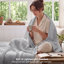 Couvre-lit gaufré en coton et rayonne de bambou 279 g / m² GentleSoft ™-108924546-108924540