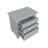Monti Grey Drawer Nightstand-1949527201
