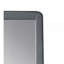 Miroir en tissu gris clair