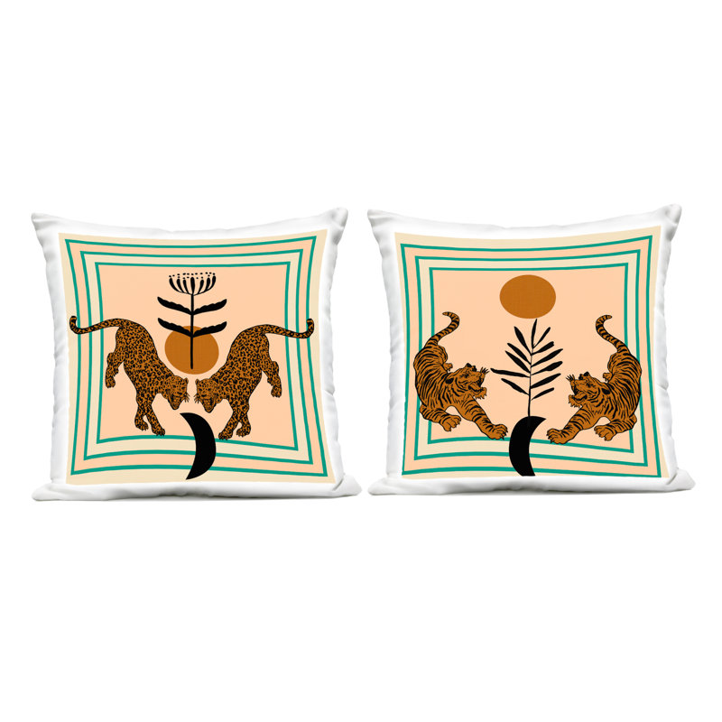Coussin extérieur Stupell Industries Boho