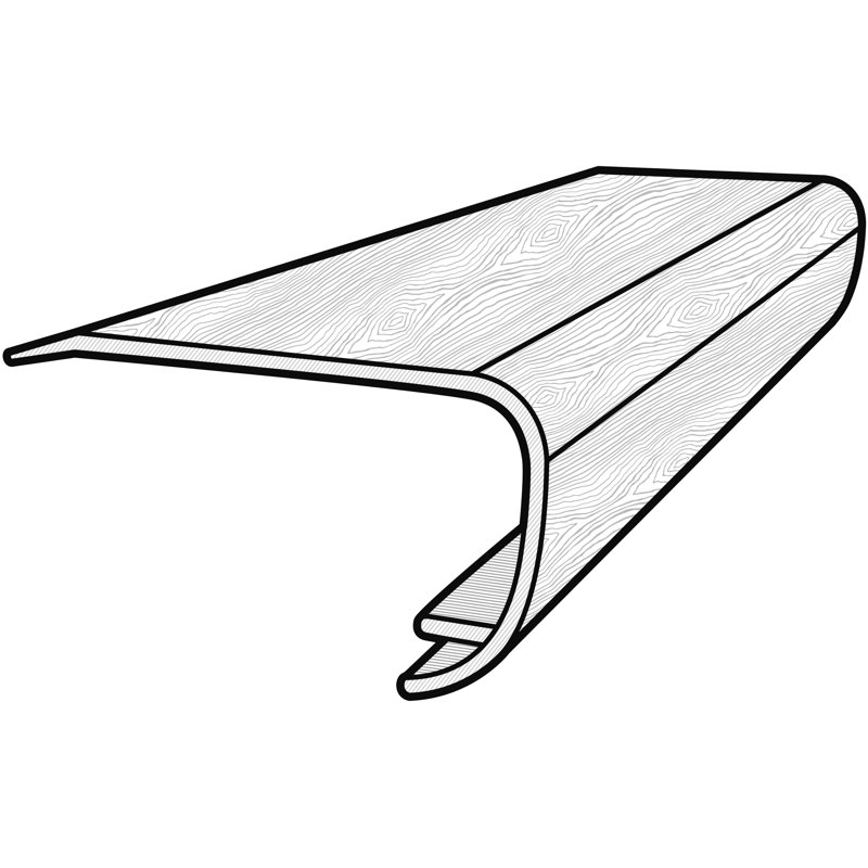 Nez de marche 0,13 po x 1,75 po x 94 po, Hartford