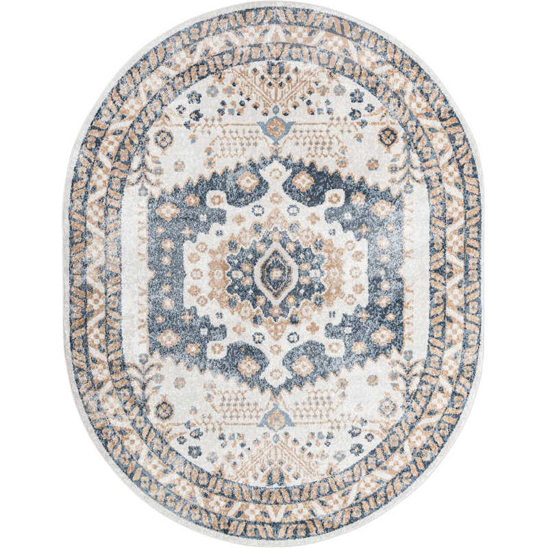 Bracamonte Oriental Indoor Rug, Oval 8' x 10'