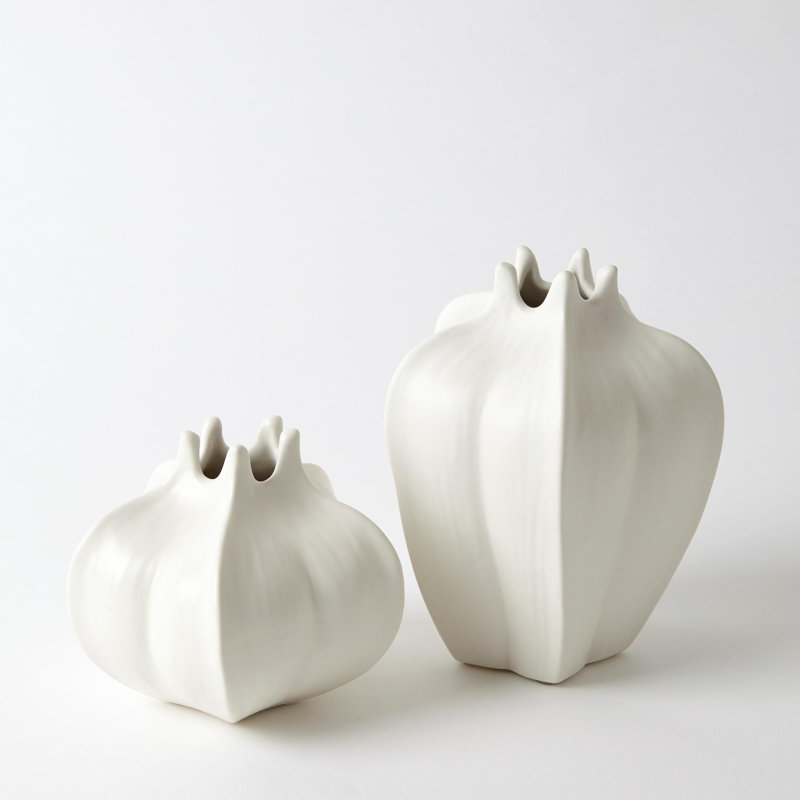 Star Fruit Vase, 7" H x 5" W x 5" D