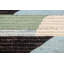 Tapis abstrait en laine Gabbeh