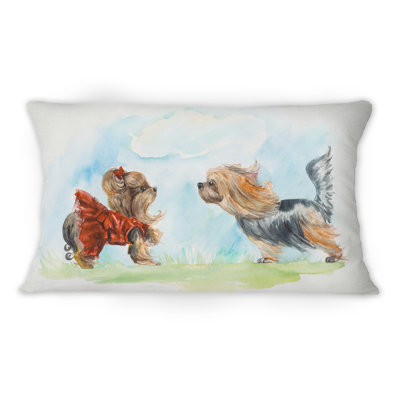 Coussin Yorkshire Terrier