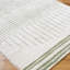 Green Modern Washable Shaggy Rug, Geometric Anti-Slip Rug For Living Room, Dining Room, Bedroom, Kitchen-344258976
