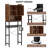 Freestanding Over the Toilet Storage