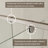 50-54" W X 71" H Pivot Glass Shower Door, Frame Swing Shower Door with 1/4"(6mm) Clear SGCC Tempered Glass, Chrome Finish, Reversible Installation-102619677