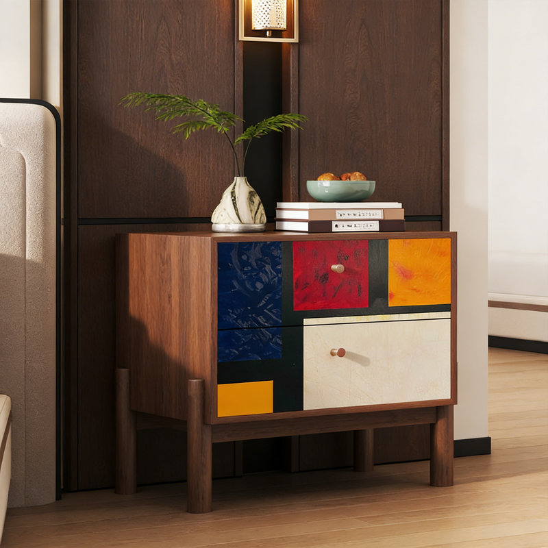 Armoire de rangement Minimalist, Noyer
