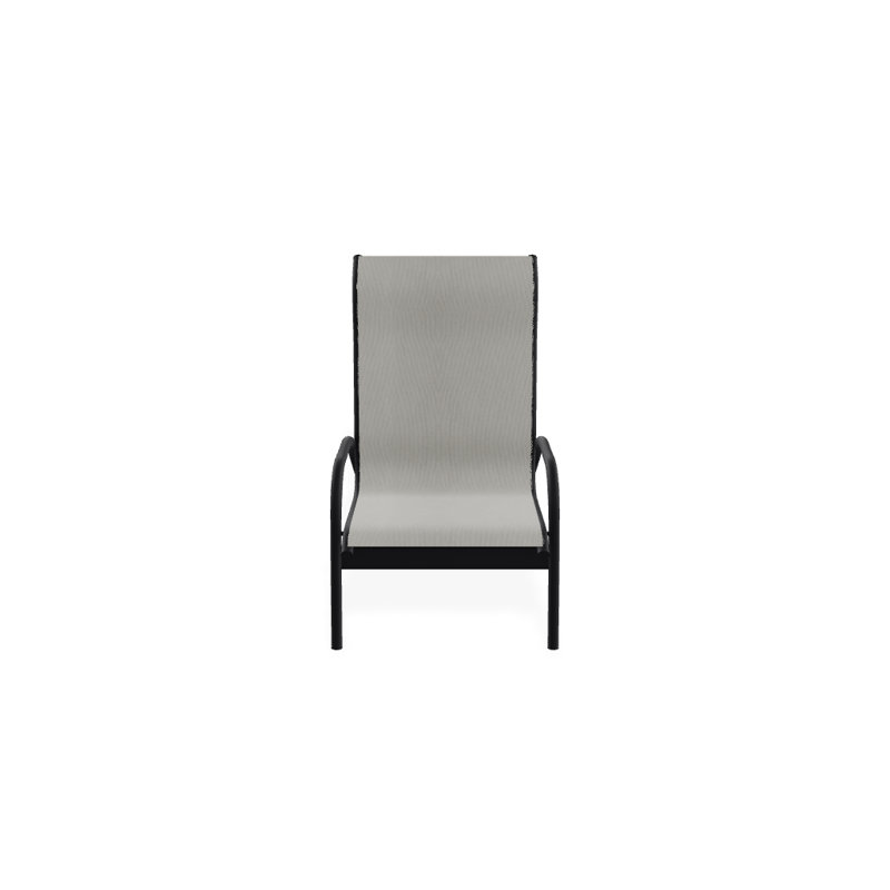 Gardenella Patio Chair, Augustine Oyster, Black