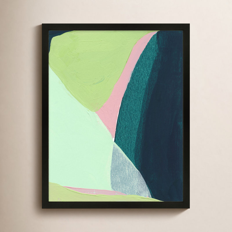 Into The Hills II Print by Andrea Stokes, 24" W x 30" H, Black Framed