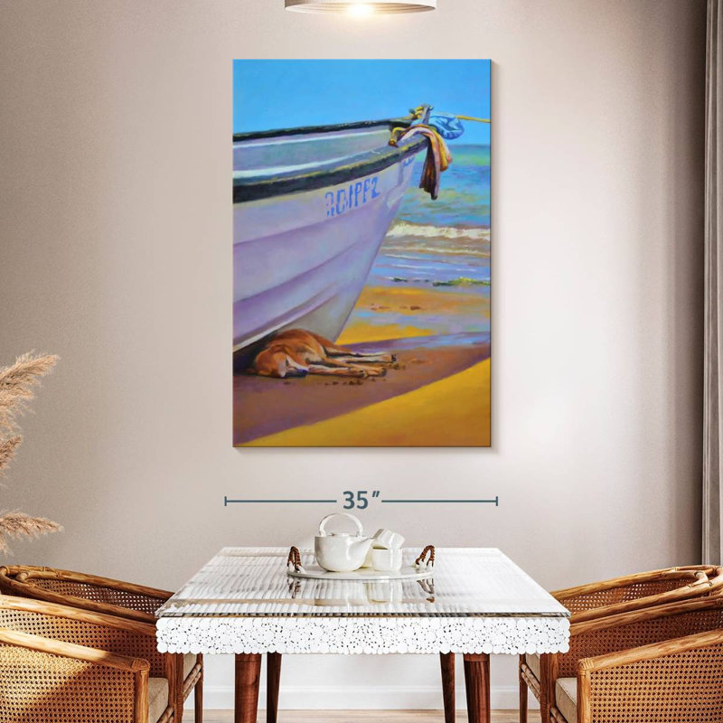Mehar Dog Tired, 51" H x 34" W