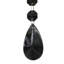 Luminaire suspendu en cristal en fer forgé 6 lumières FixtureDisplays® Black Chandelier