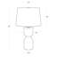 Lampe de table Joan Alabaster-49706928