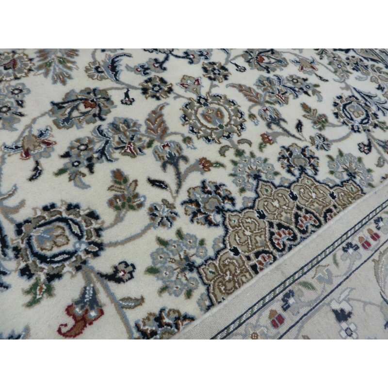 Tapis nain ivoire Dayonte, Rectangle 4 pi 8 po x 6 pi 9 po