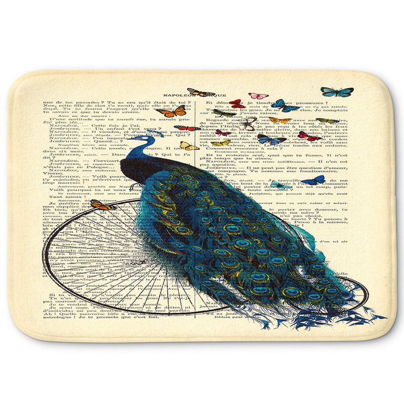 Non-Slip Bath Mat, 34" W x 21" L x 1" H