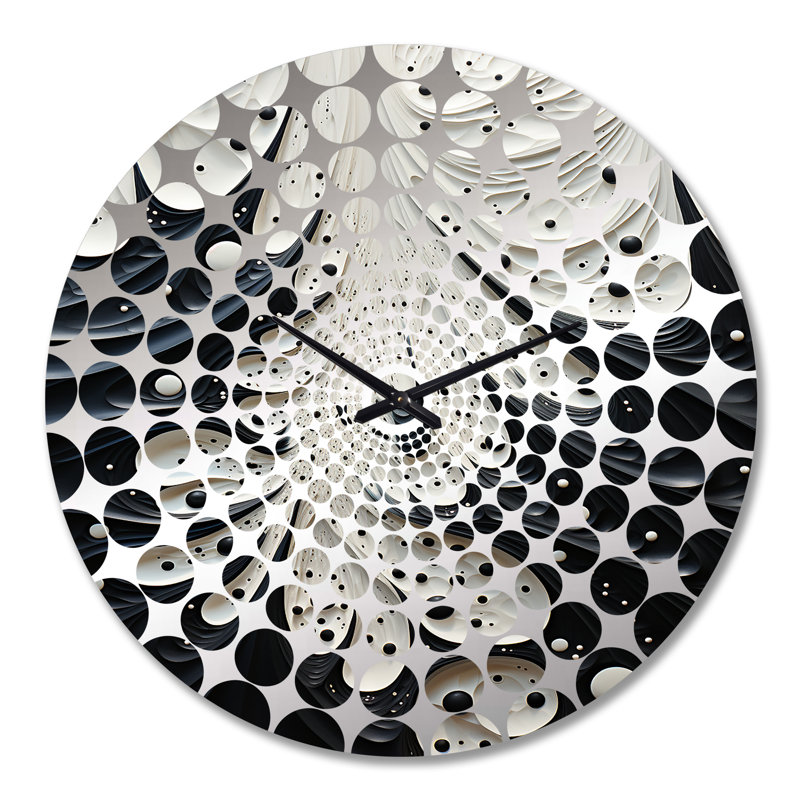 Horloge murale Raynelle - Minimalisme, Grand