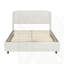 Lit plateforme tapissier Soft Boucle