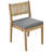 Acacia Patio Dining Set with Rectangular Table and Chairs-348104526