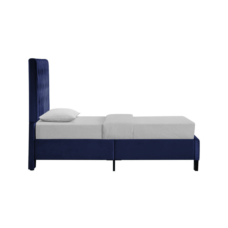 Structure de lit avec tête de lit Upholstedred