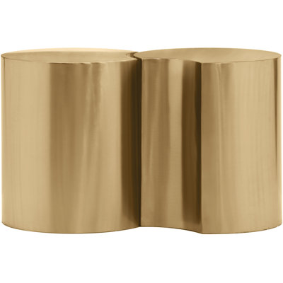 Ismah Iron Top End Table Set