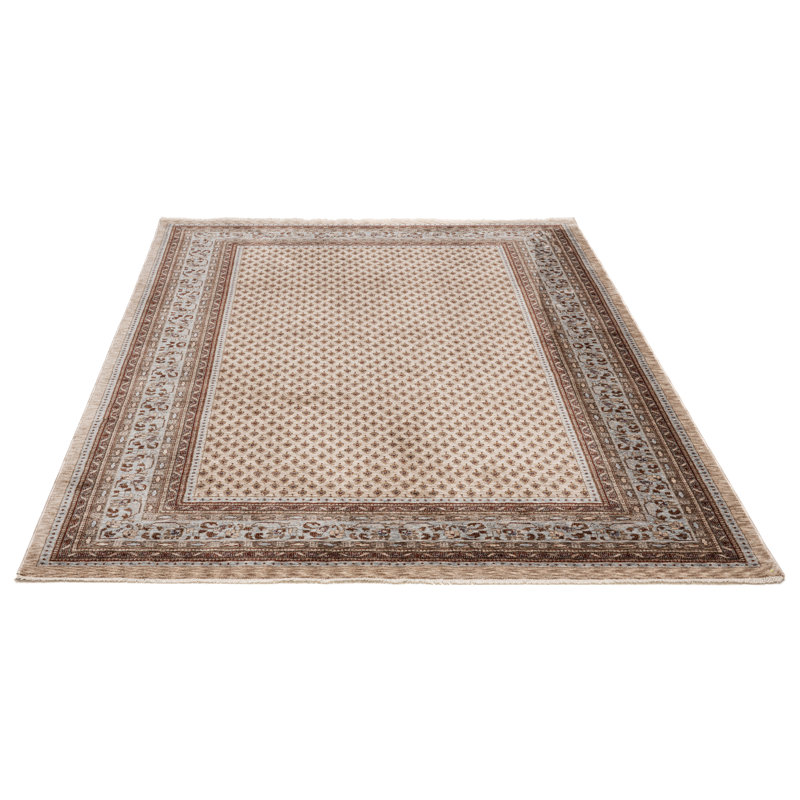 Beatrice Mir Oriental Area Rug, Rectangle 120 x 180cm, Beige