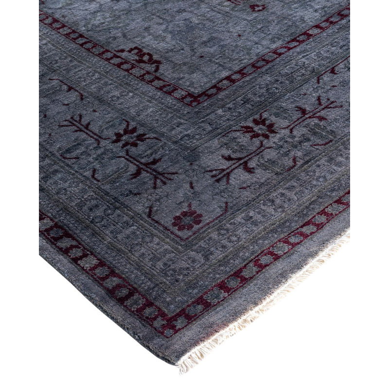 Izat One-of-a-Kind 6' 2" X 9' 1" Hand Knotted Area Rug
