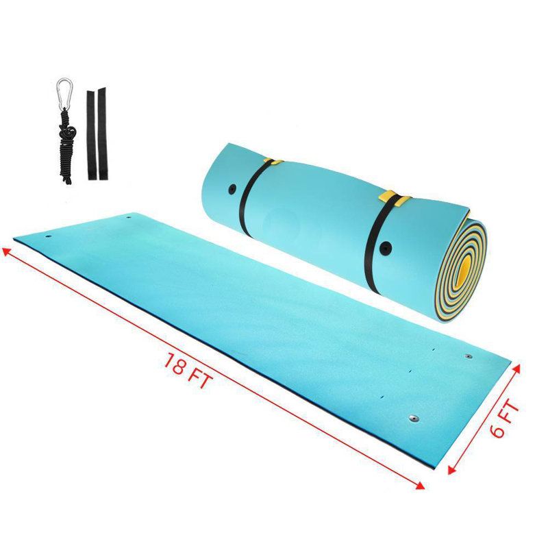 212.6'' L Foam Playmat, Blue