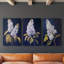 Floral Study Series LX - Ensemble de toiles tendues avec châssis Premium - Prêt à être accroché-520478875