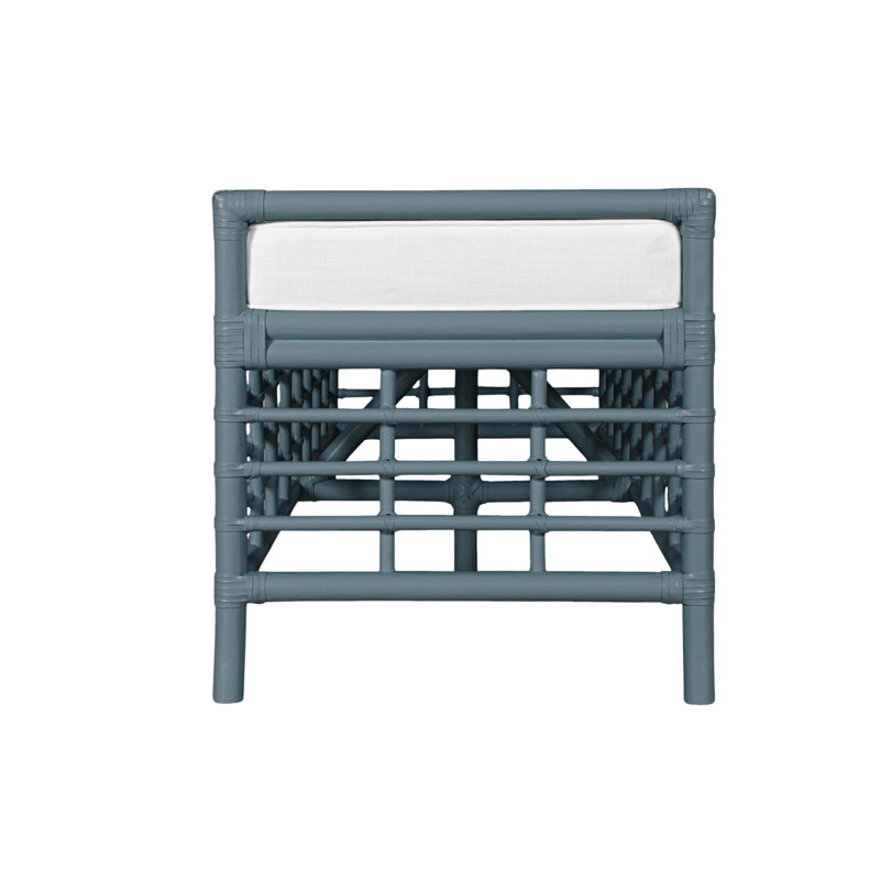 Luna Upholstered Bench, Regatta Blue