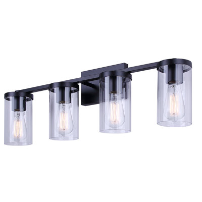Britton 1-Light Wall Sconce/Vanity Fixture, Brushed Nickel Finish