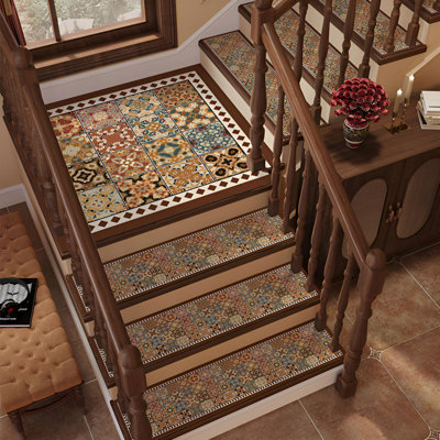 Tapis d'escalier insonorisés pour un environnement confortable