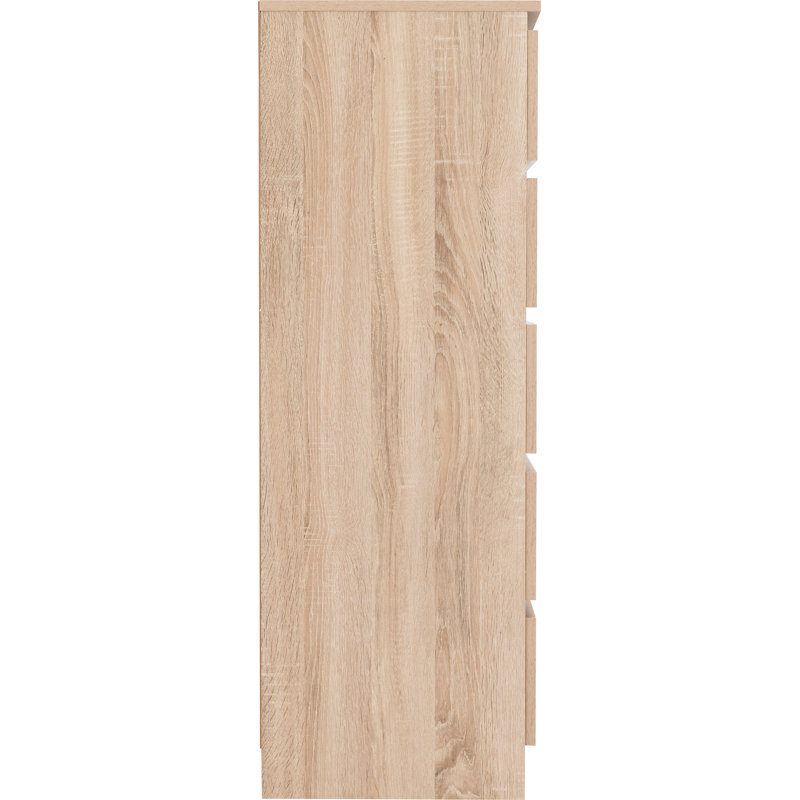 40cm W 5 - Drawer Chest of Drawers, Oak