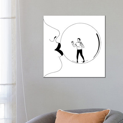 Imprisioned 1 Piece Wall Art on Canvas