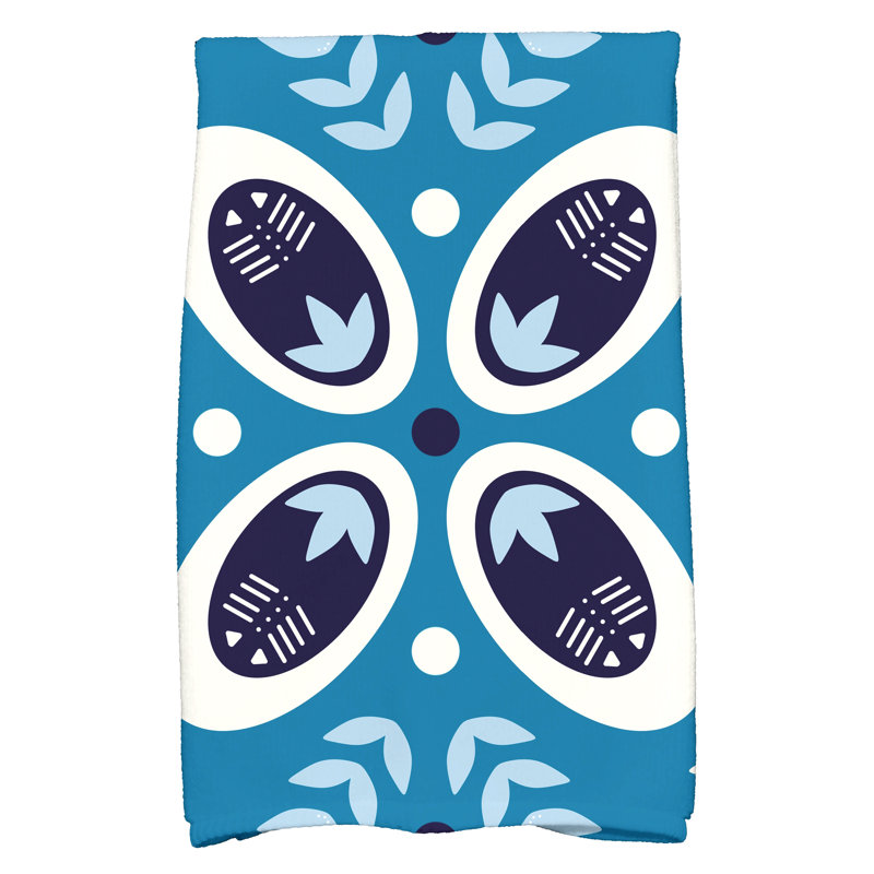 Serviette de thé, Bleu